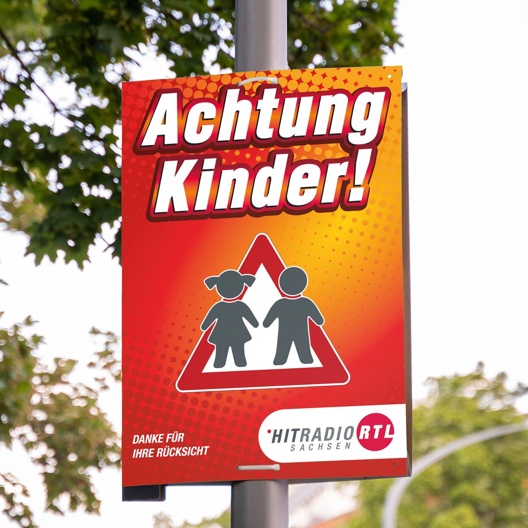 Achtung Kinder! Plakate (2er Set)